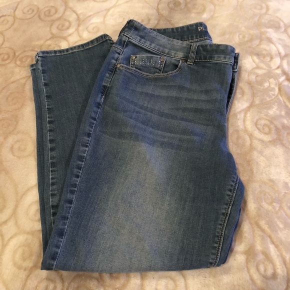 CHICO'S Platinum Jeans - Picture 1 of 5